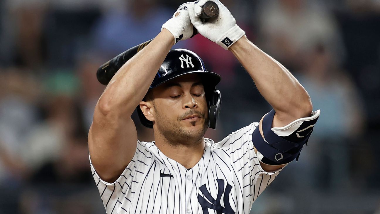 Yankees place Giancarlo Stanton on 10-day DL - Tuesday, July 26