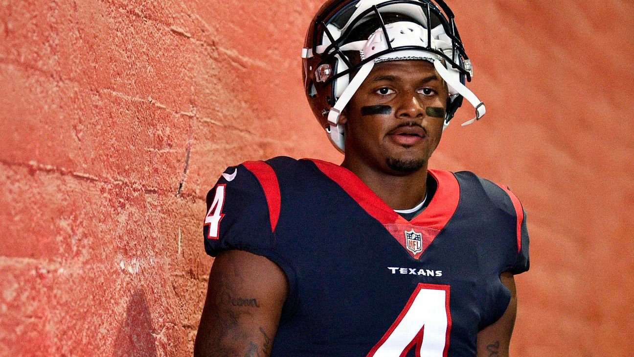 Sources - Houston Texans now willing to trade QB Deshaun Watson - ESPN