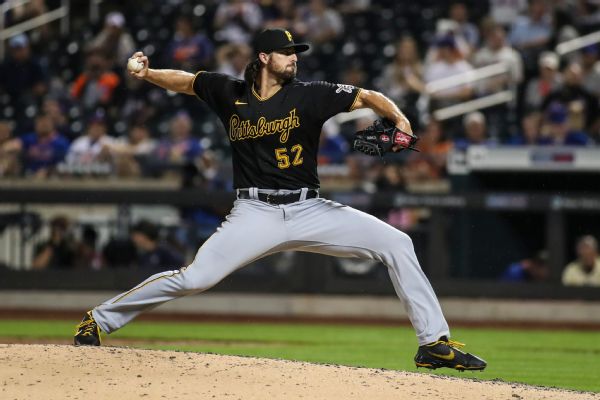 Yankees deal 2 prospects for Pirates RHP Holmes