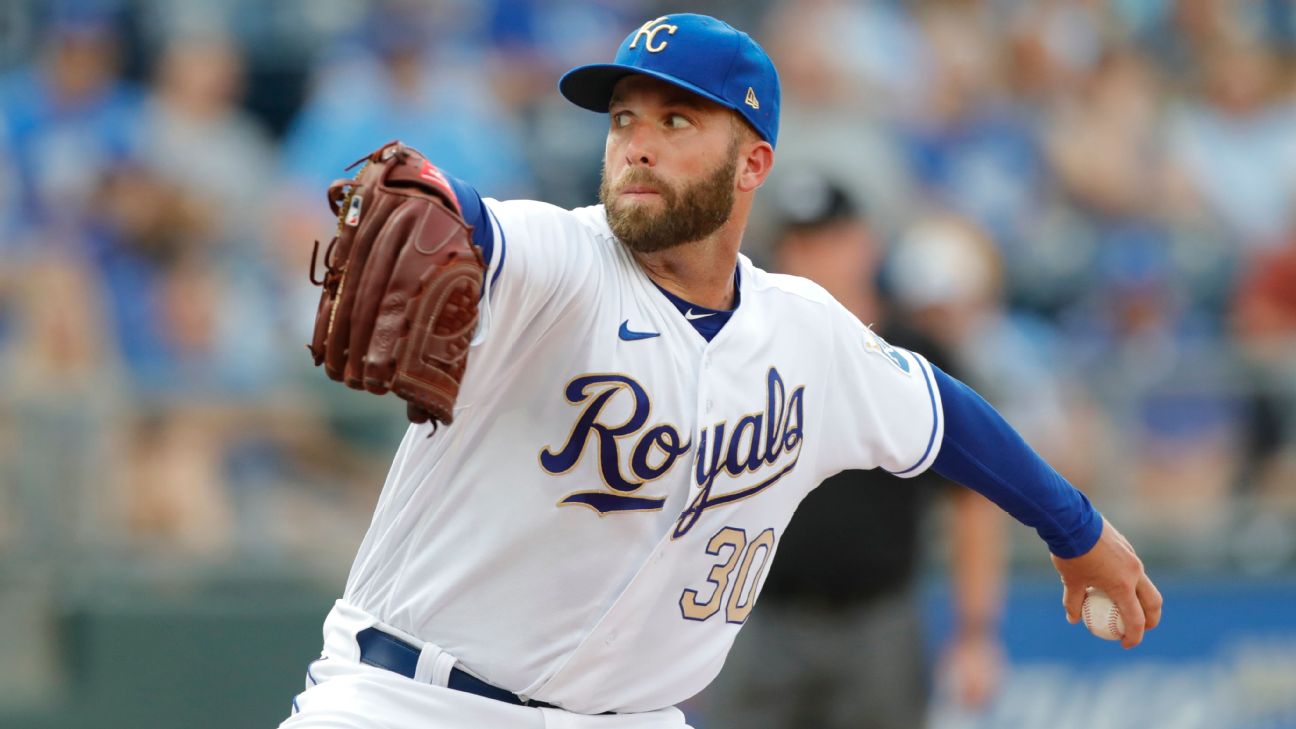 Los Angeles Dodgers acquire Danny Duffy from Royals