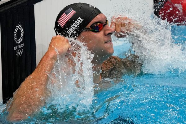 Caeleb Dressel swimming titles  Olympics  Championships  more