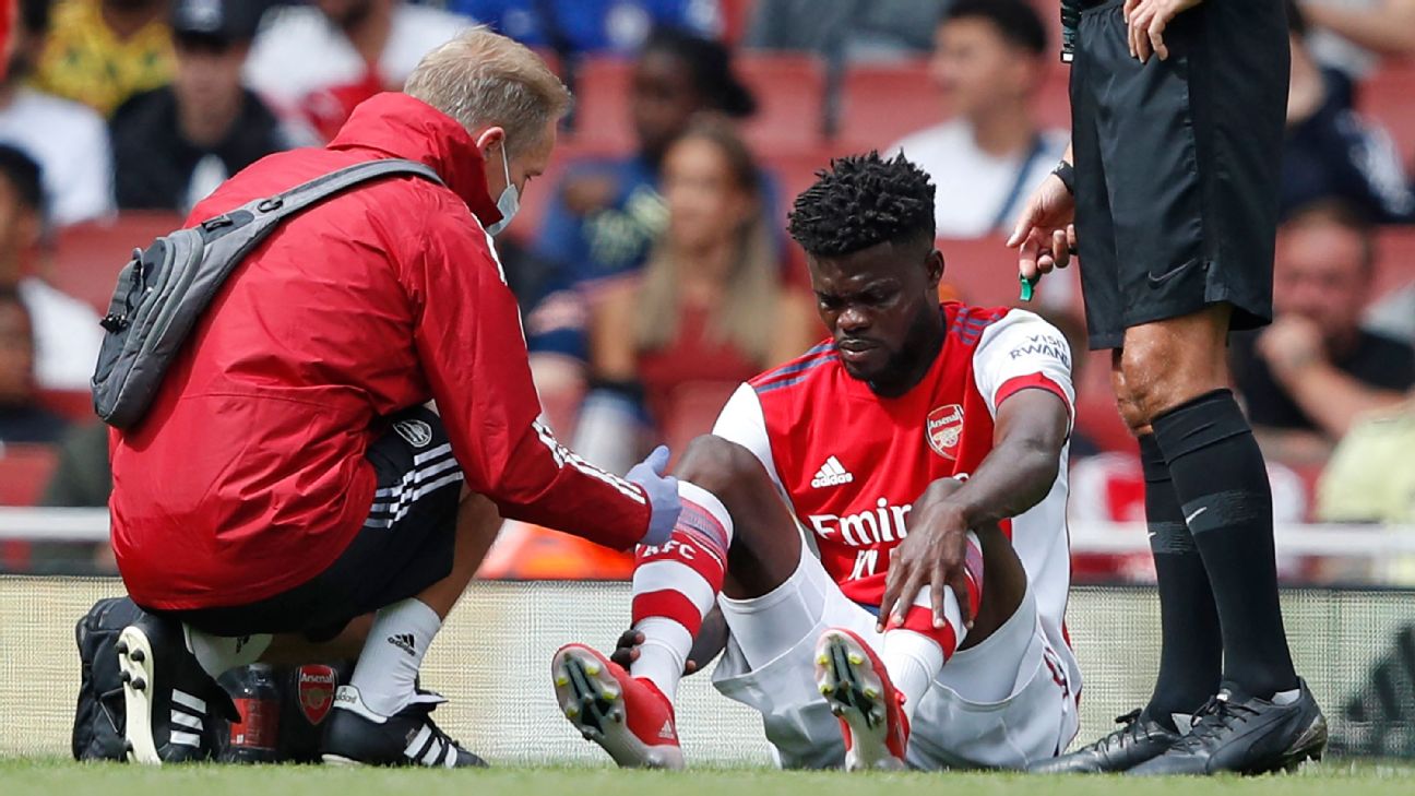 Sources: Arsenal blow as Partey injury confirmed