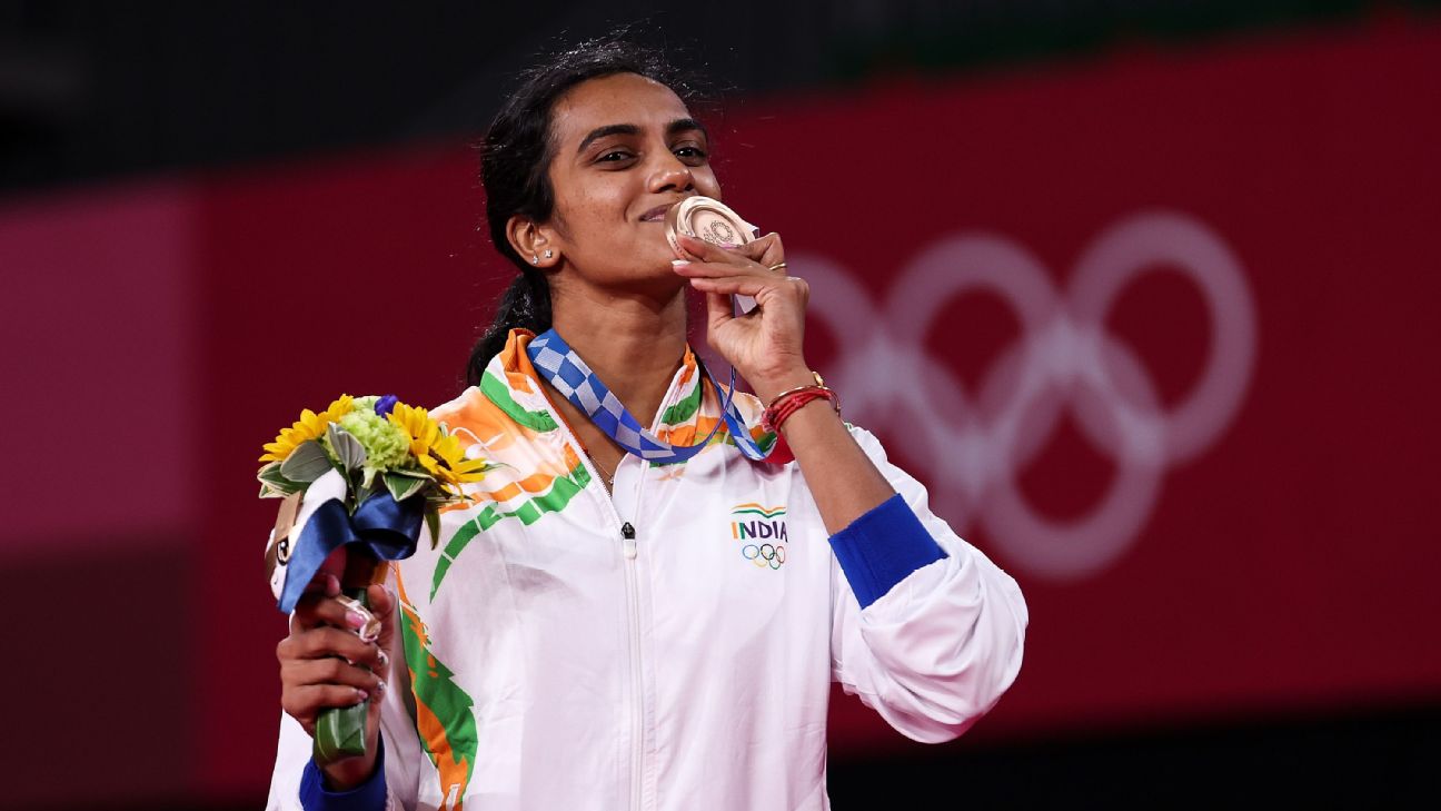 P V Sindhu wins third successive ESPN's Female Sportsperson of the Year  award