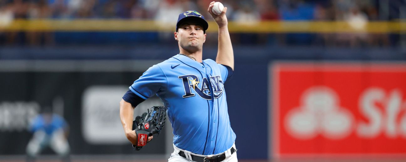 Shane McClanahan, Shane Baz top Rays rotation for ALDS