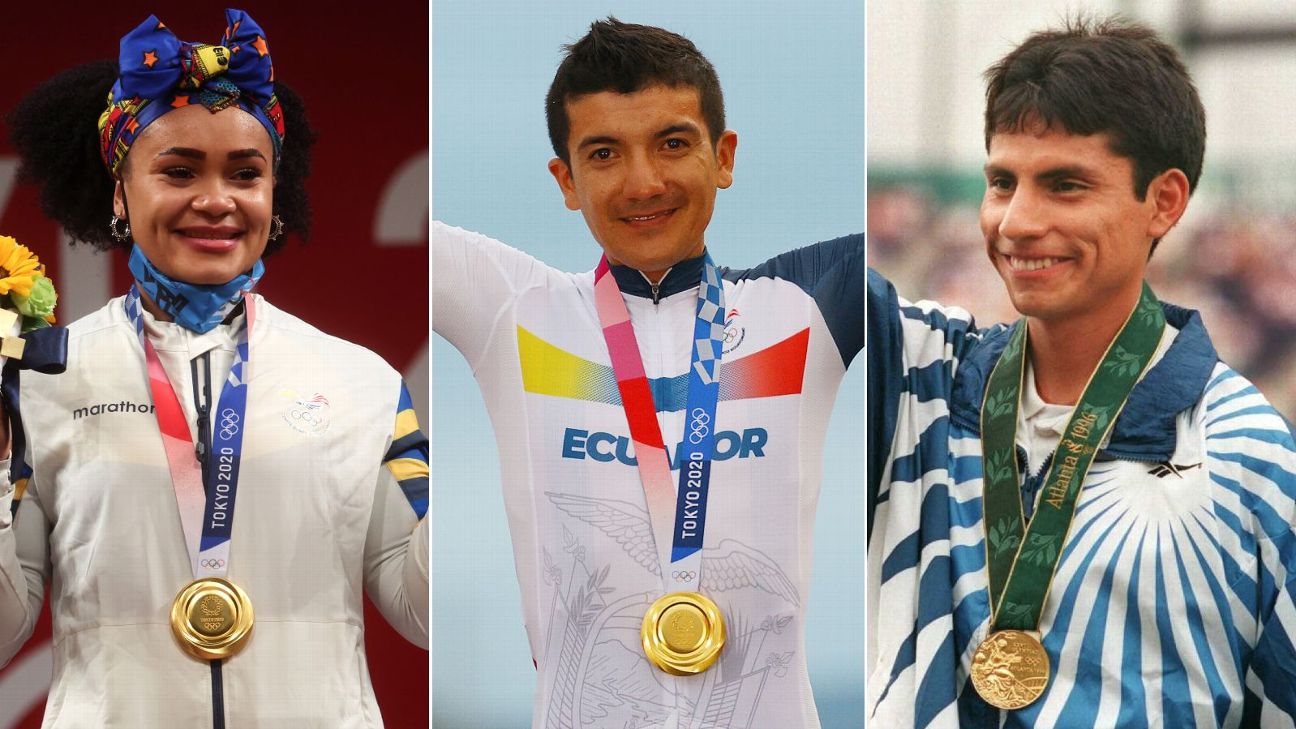 Ecuador llega a 5 medallas olímpicas en su historia, 3 en estos Juegos de  Tokio 2020