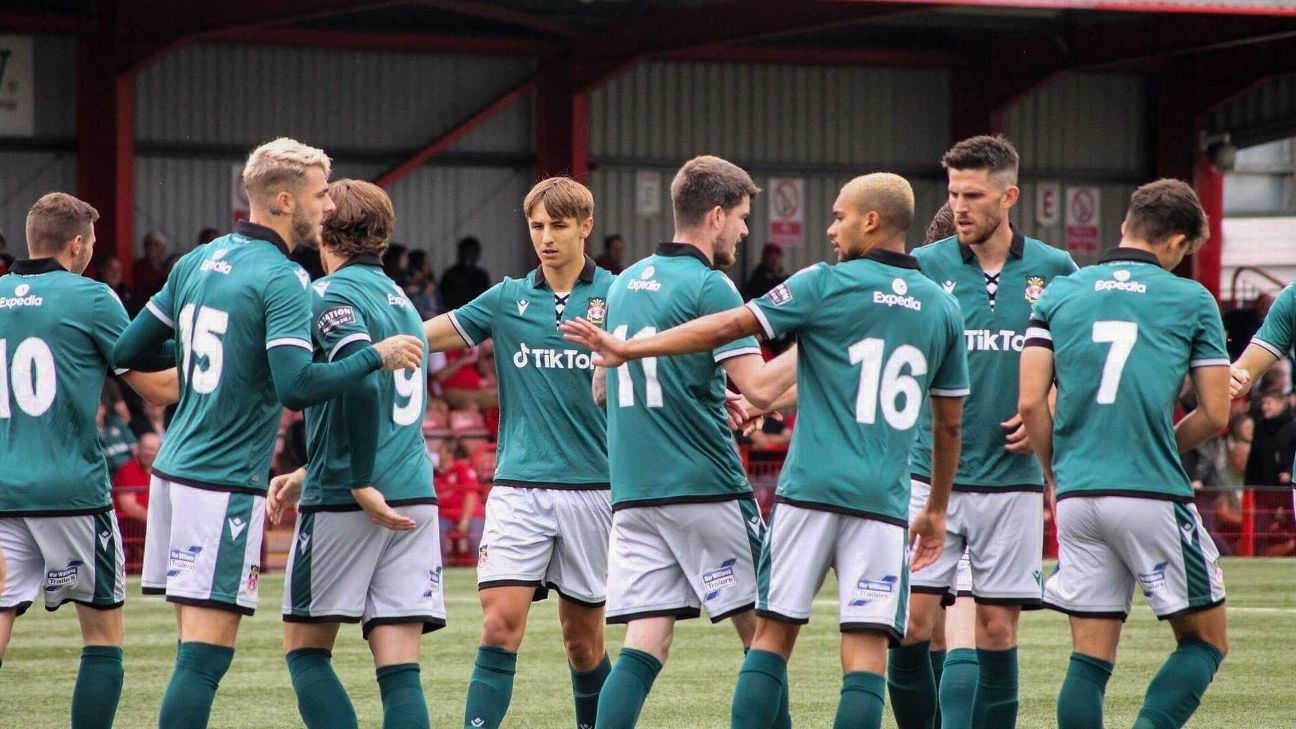Wrexham AFC have Hollywood owners, Premier League ambitions and TikTok sponsors. First: Tamworth
