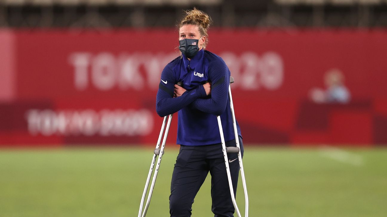USWNT's Naeher '100%' fit after Olympics injury