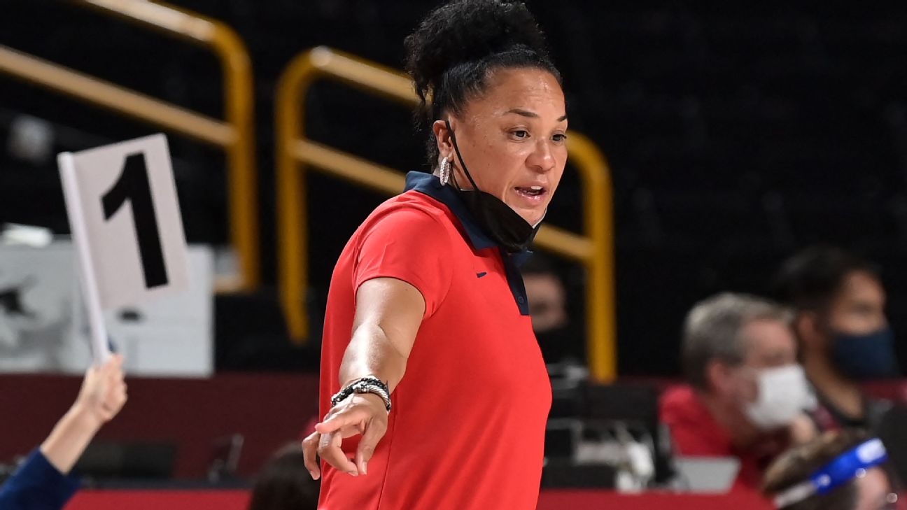 Coach Dawn Staley