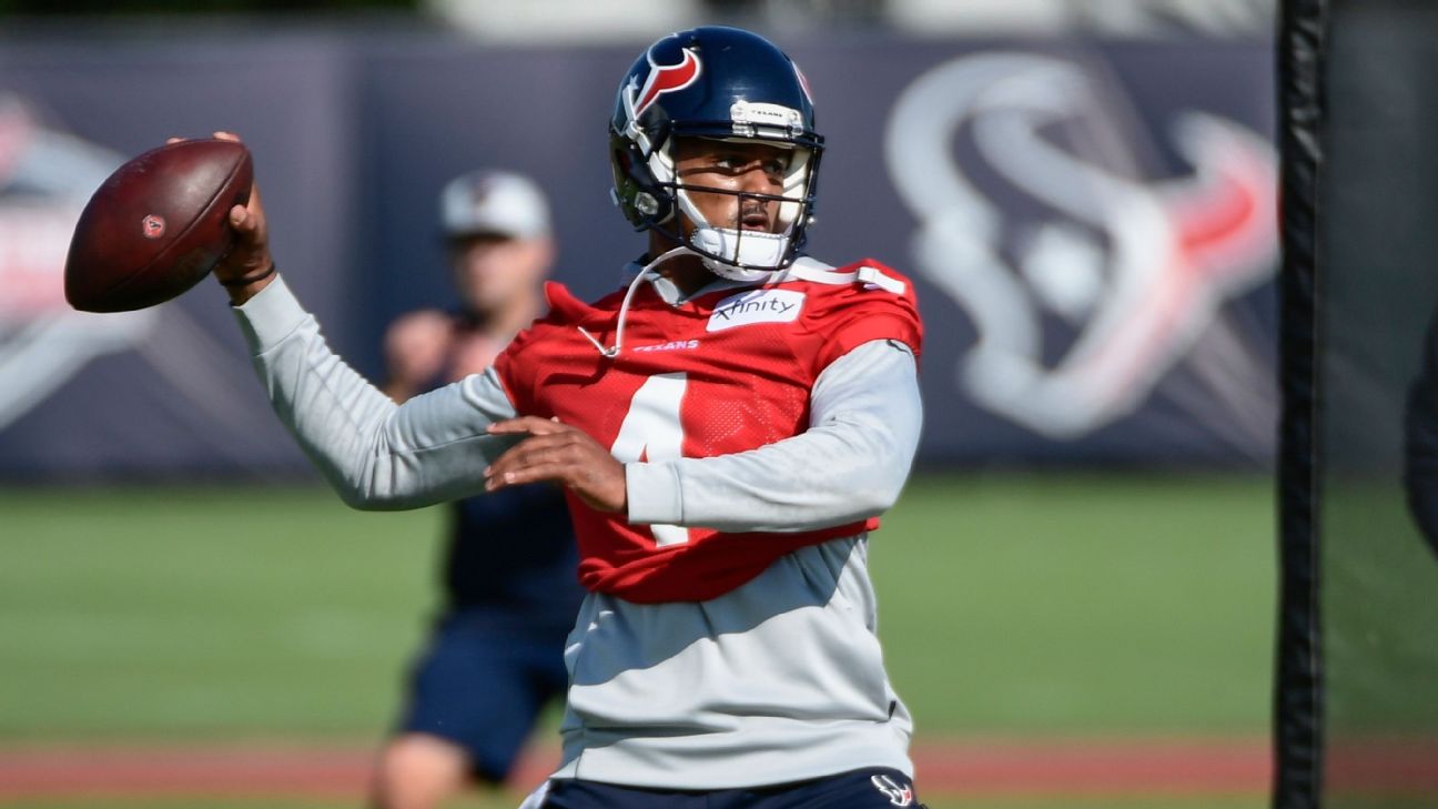 Houston Texans training camp 2021: What's next for Deshaun Watson? - ABC13  Houston