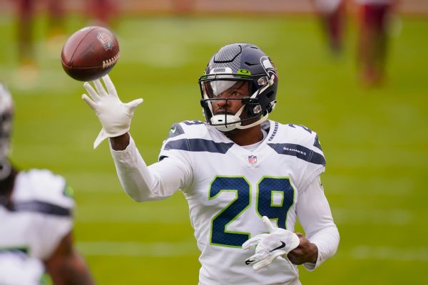 Seahawks place CB Reed, RT Shell on COVID list