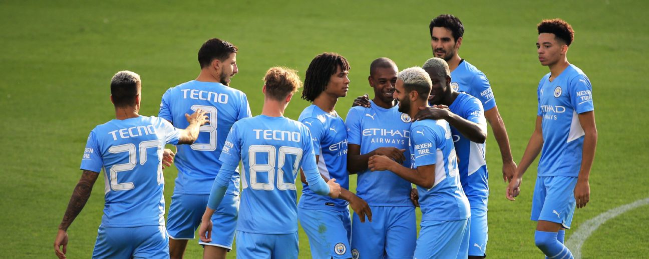 Manchester City goleia Wycombe e avança na Copa da Liga; Liverpool