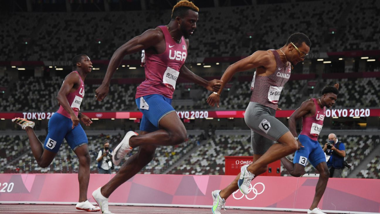 Olympic Games 2021 - Erriyon Knighton, 17, places fourth in 200 meters but  jumps on the fast track to stardom - ESPN, image size:1296x729