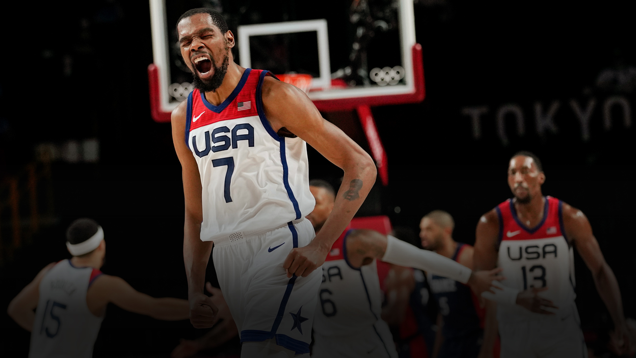 USA men defeat France, claim fourth-straight basketball gold medal