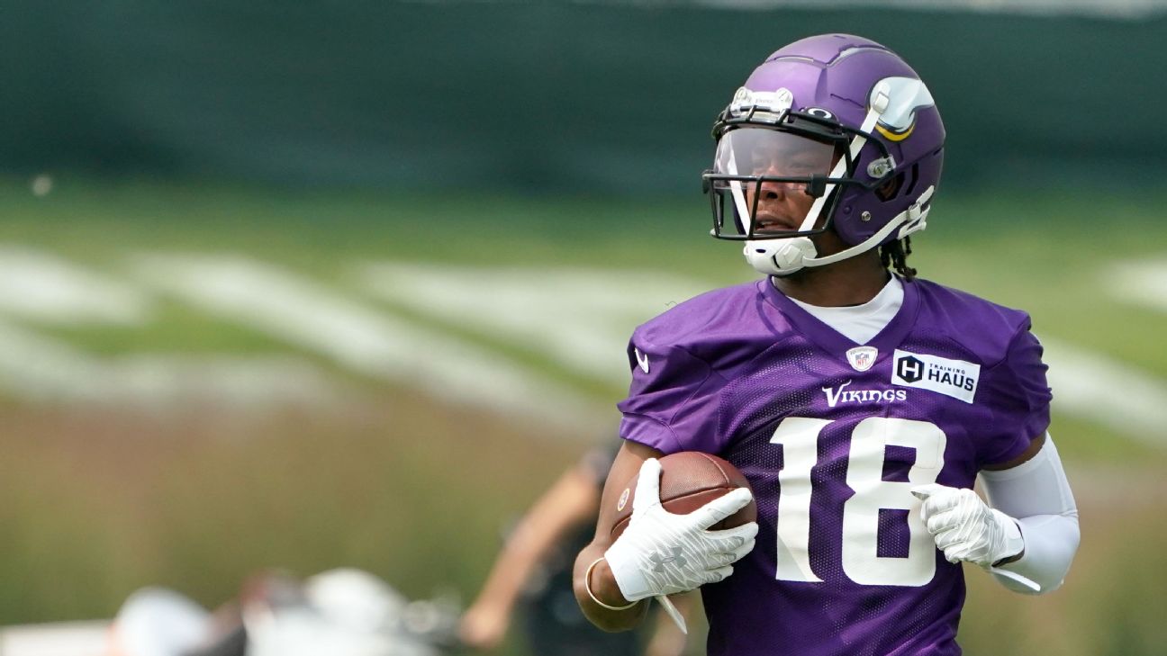 WATCH Vikings WR Justin Jefferson score second touchownof season