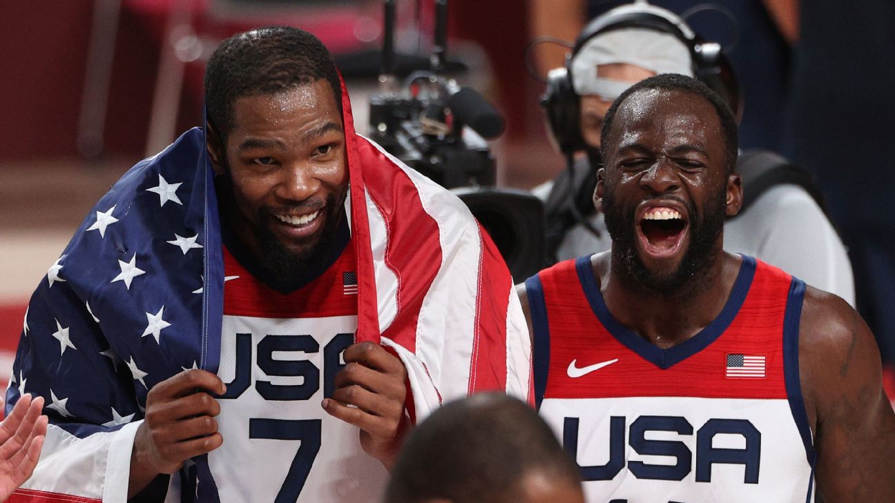 Olympics  Men's basketball: U.S. beats Spain, takes gold