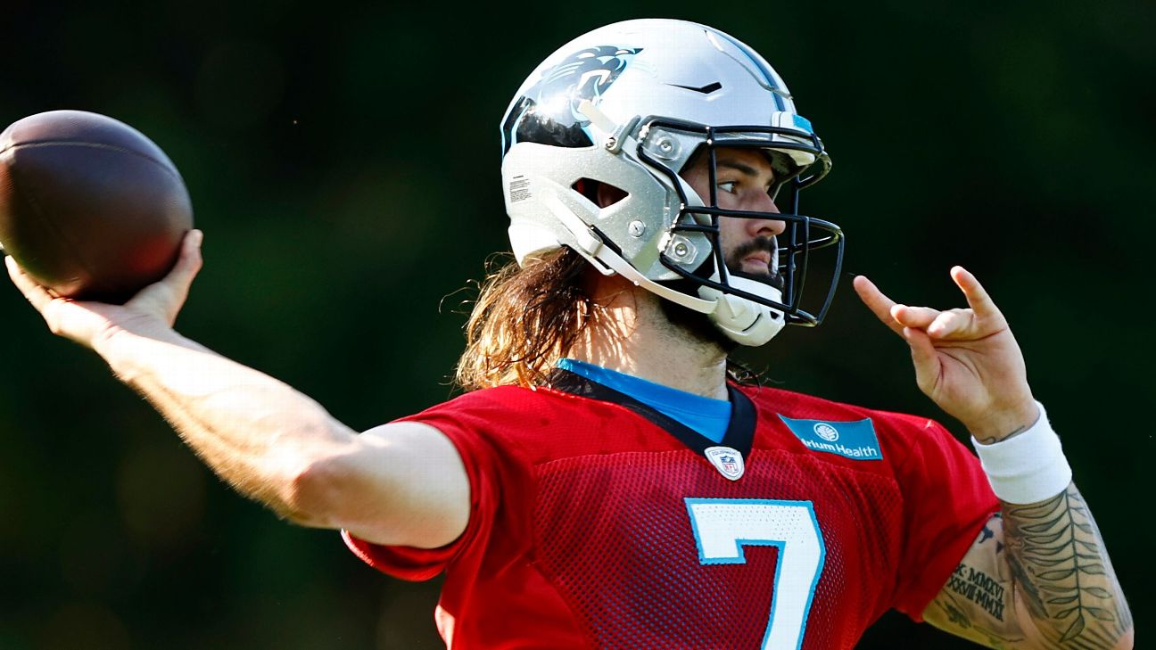 Panthers' QB situation could get interesting moving forward