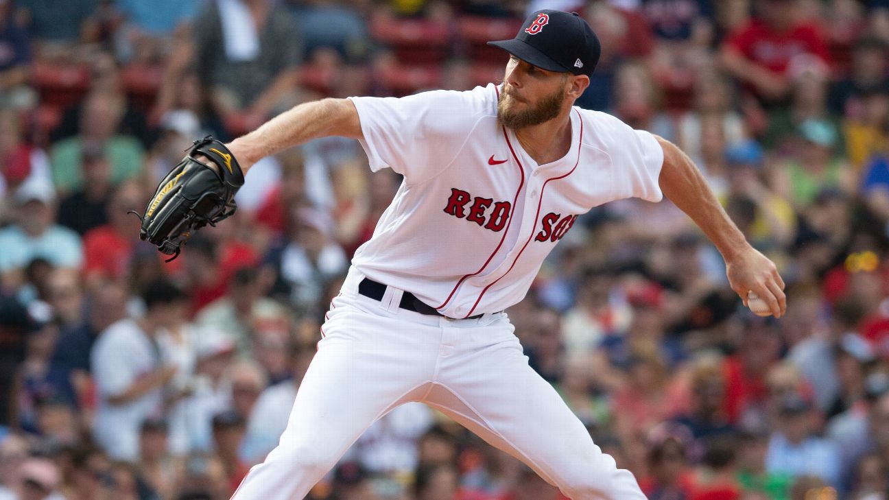Chris Sale injury: Boston Red Sox lefty has stress fracture in right rib  cage, won't be ready for start of 2022 season 