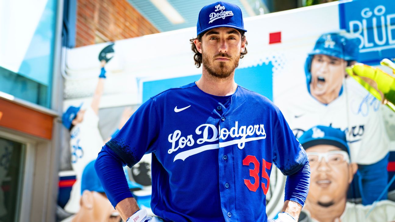 Los Angeles Dodgers unveil 'Los Dodgers' City Connect uniforms ABC30
