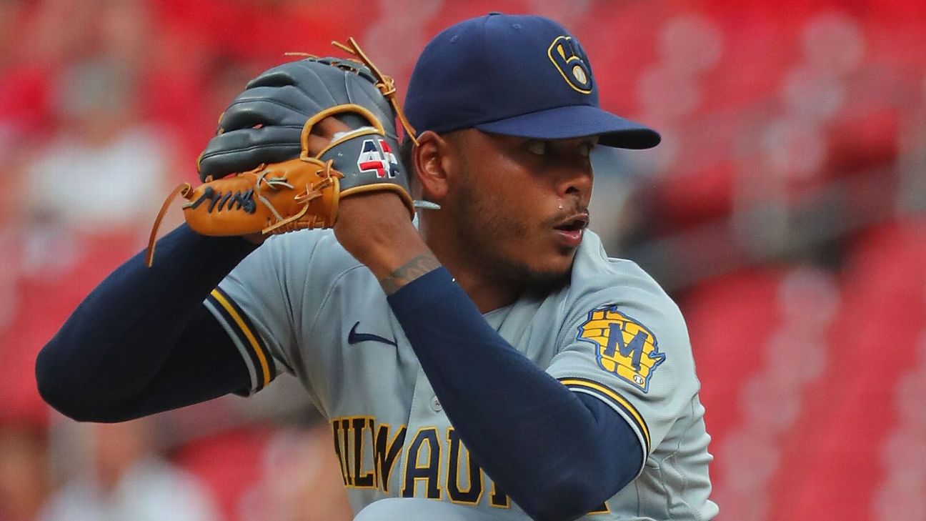 Brewers' Freddy Peralta expected to start Wednesday