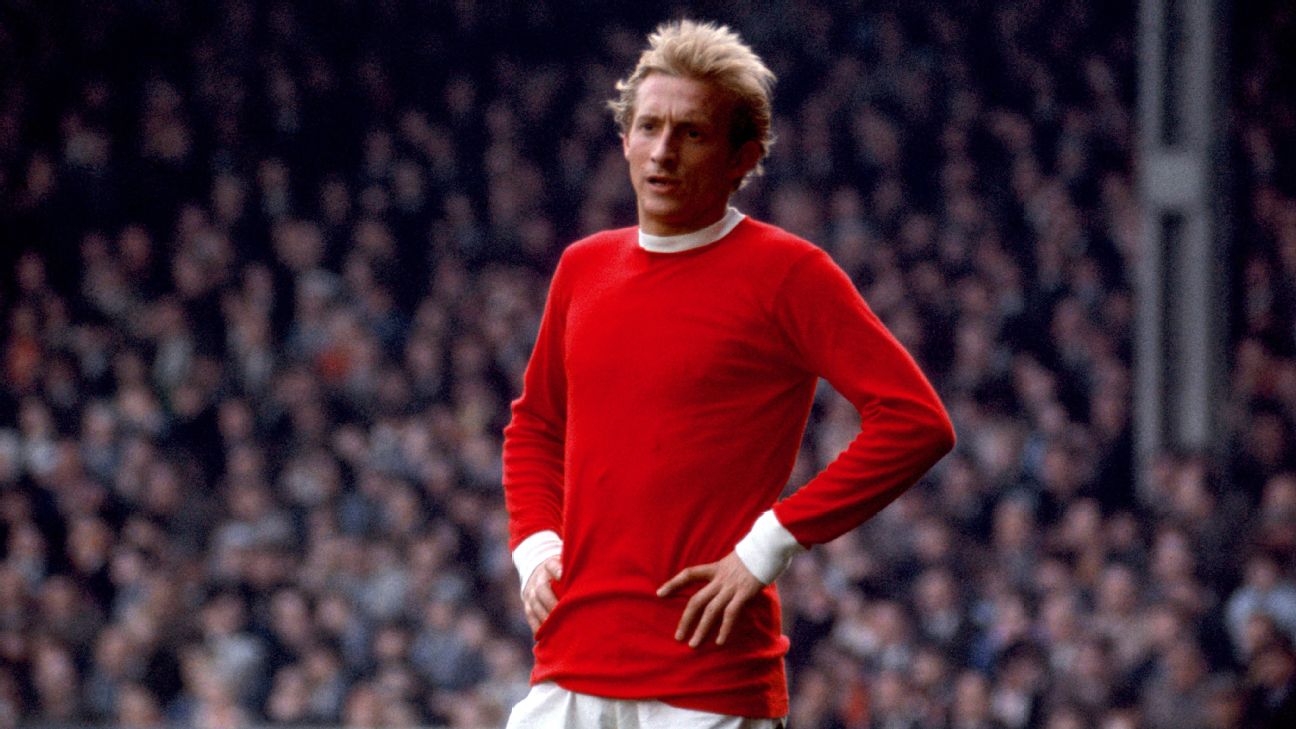 George Best and Denis Law of Manchester United at Old Trafford in News  Photo - Getty Images