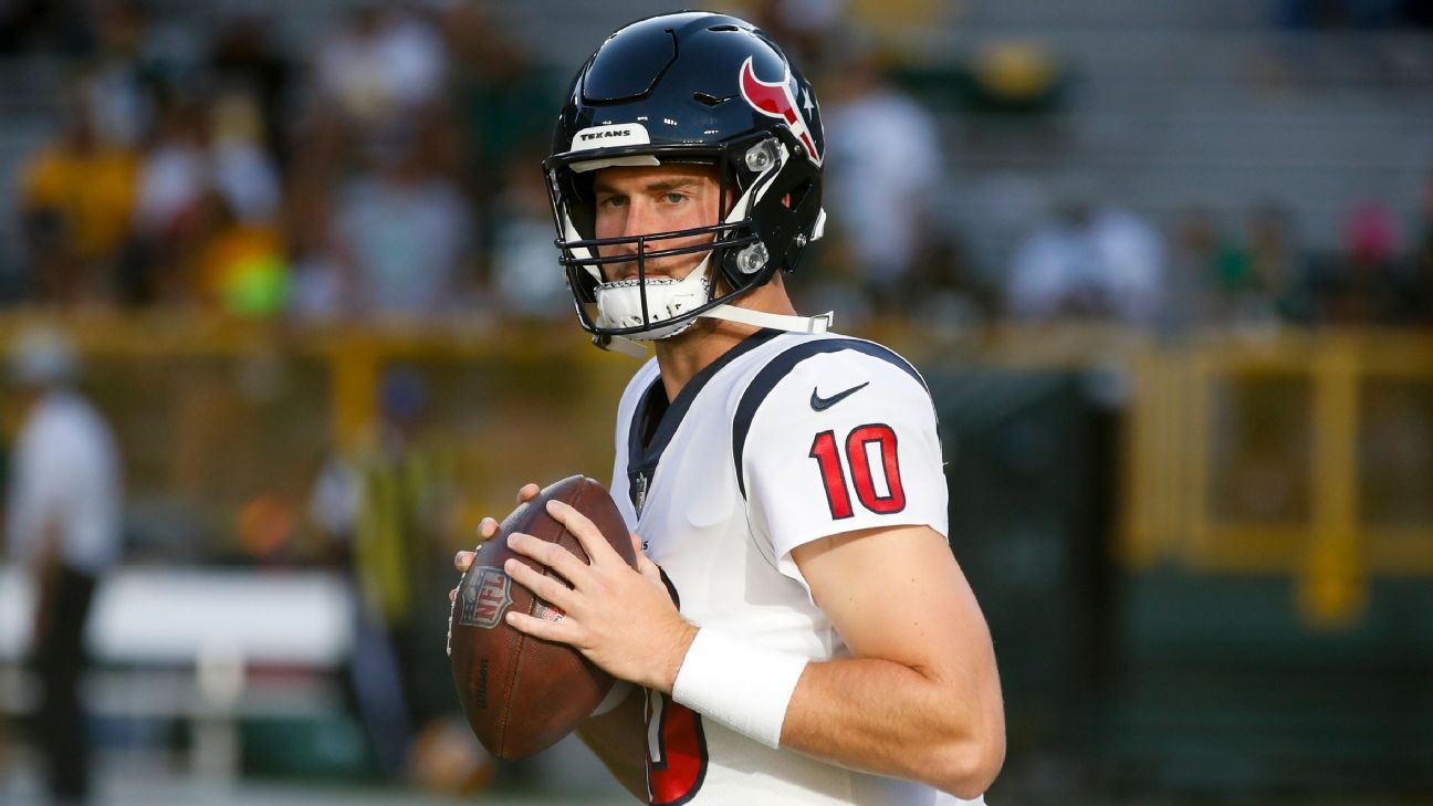 Houston Texans vs. Chicago Bears Injury Report: QB Davis Mills