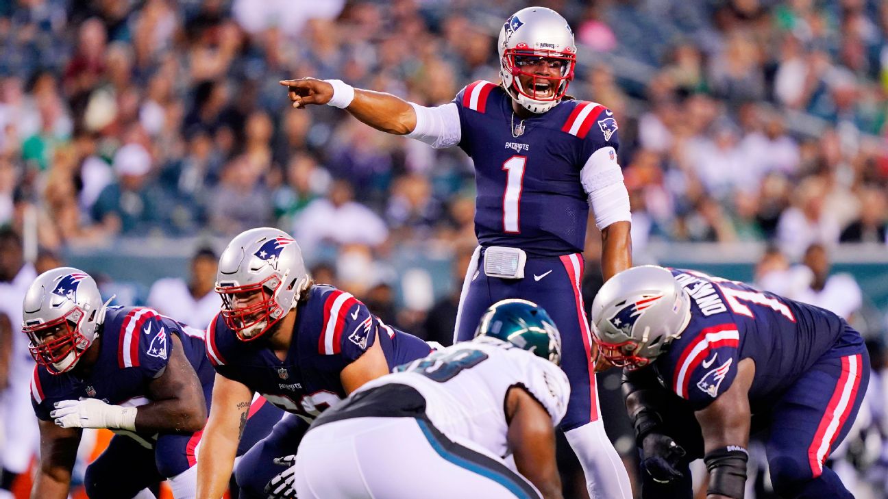 Cam Newton strengthens grip on starting QB job in Patriots' win