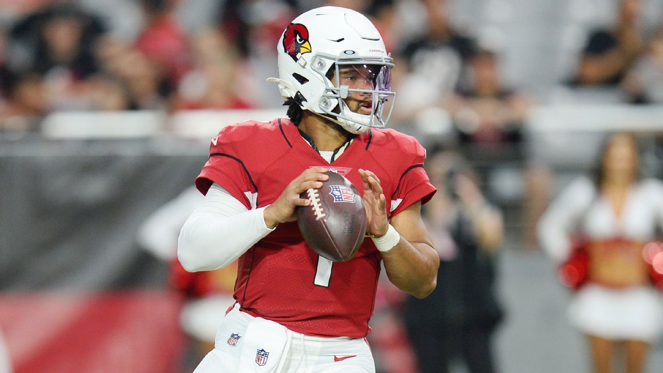 Arizona Cardinals QB Kyler Murray inactive vs. San Francisco 49ers