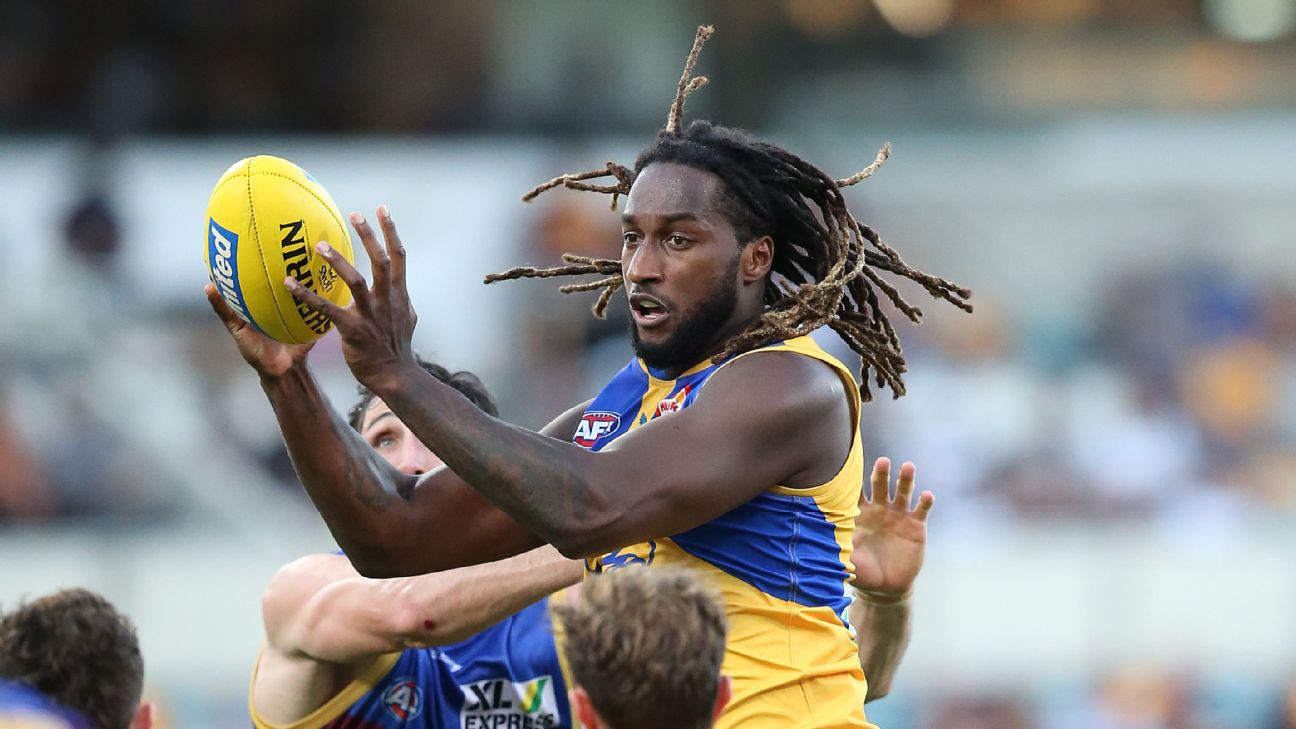 Nic Naitanui signs new deal with West Coast Eagles for three years