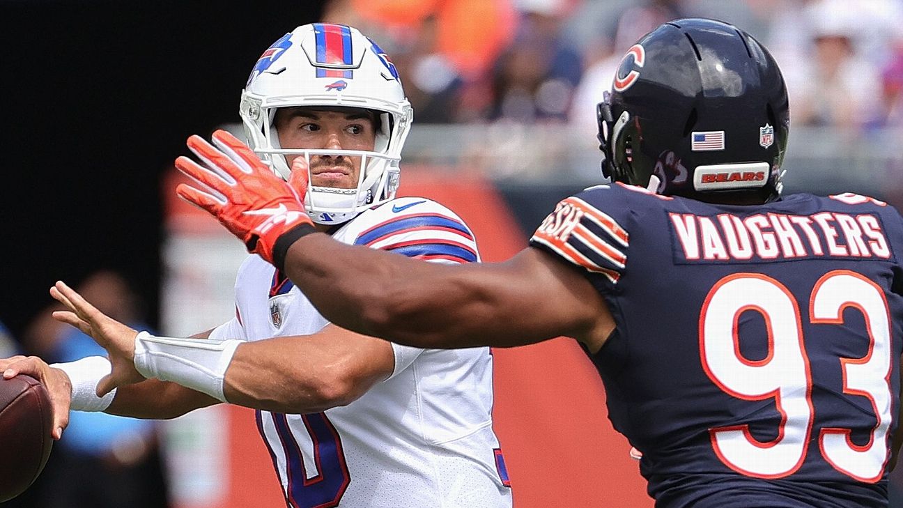 Mitchell Trubisky returns to Soldier Field, stars for Buffalo Bills in  victory over Chicago Bears - ABC7 Chicago