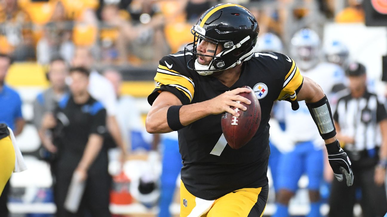 Pittsburgh Steelers QB Ben Roethlisberger out vs. New England Patriots -  ESPN