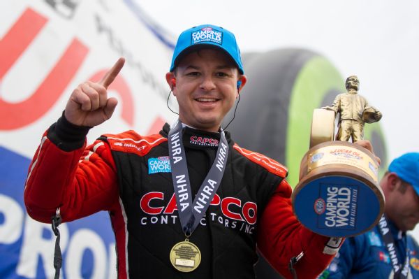 Torrence wins at Brainerd for NHRA track sweep