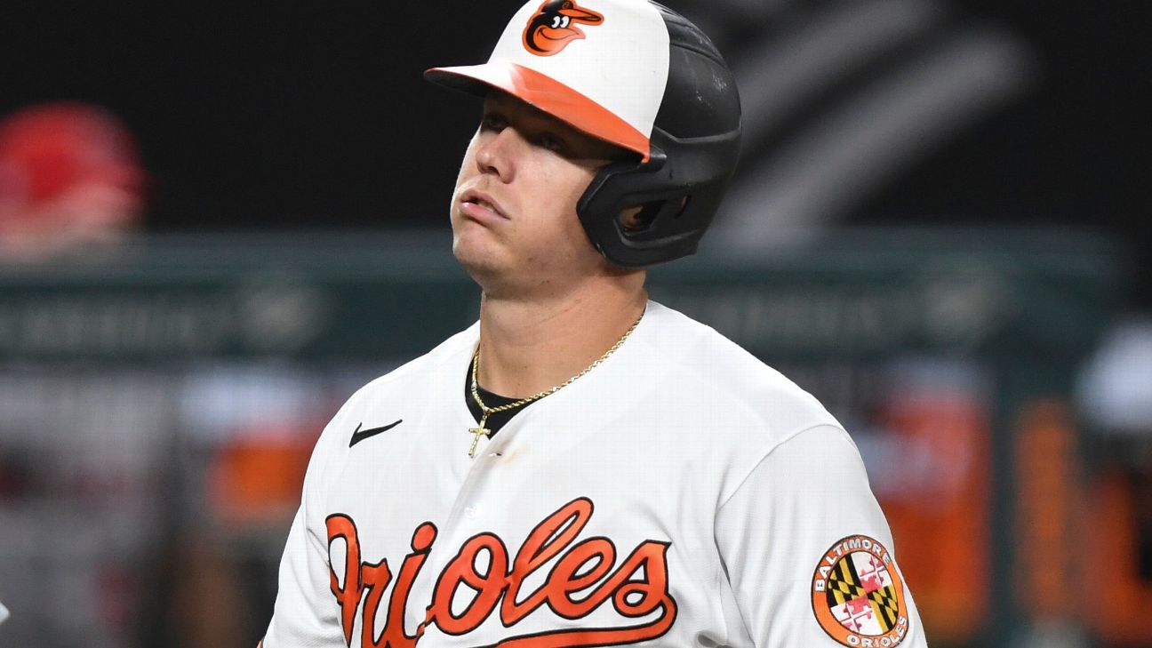 Ryan Mountcastle focus on first base for Orioles