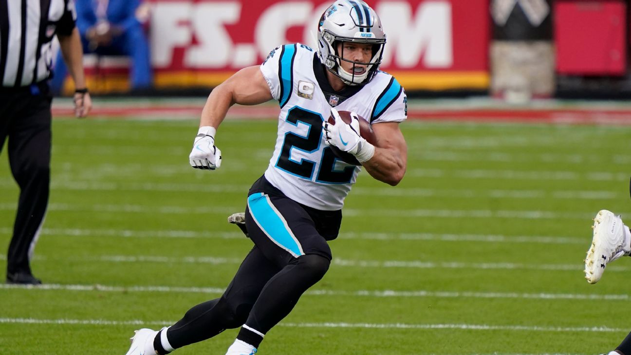 Carolina Panthers RB Christian McCaffrey feels good about possible
