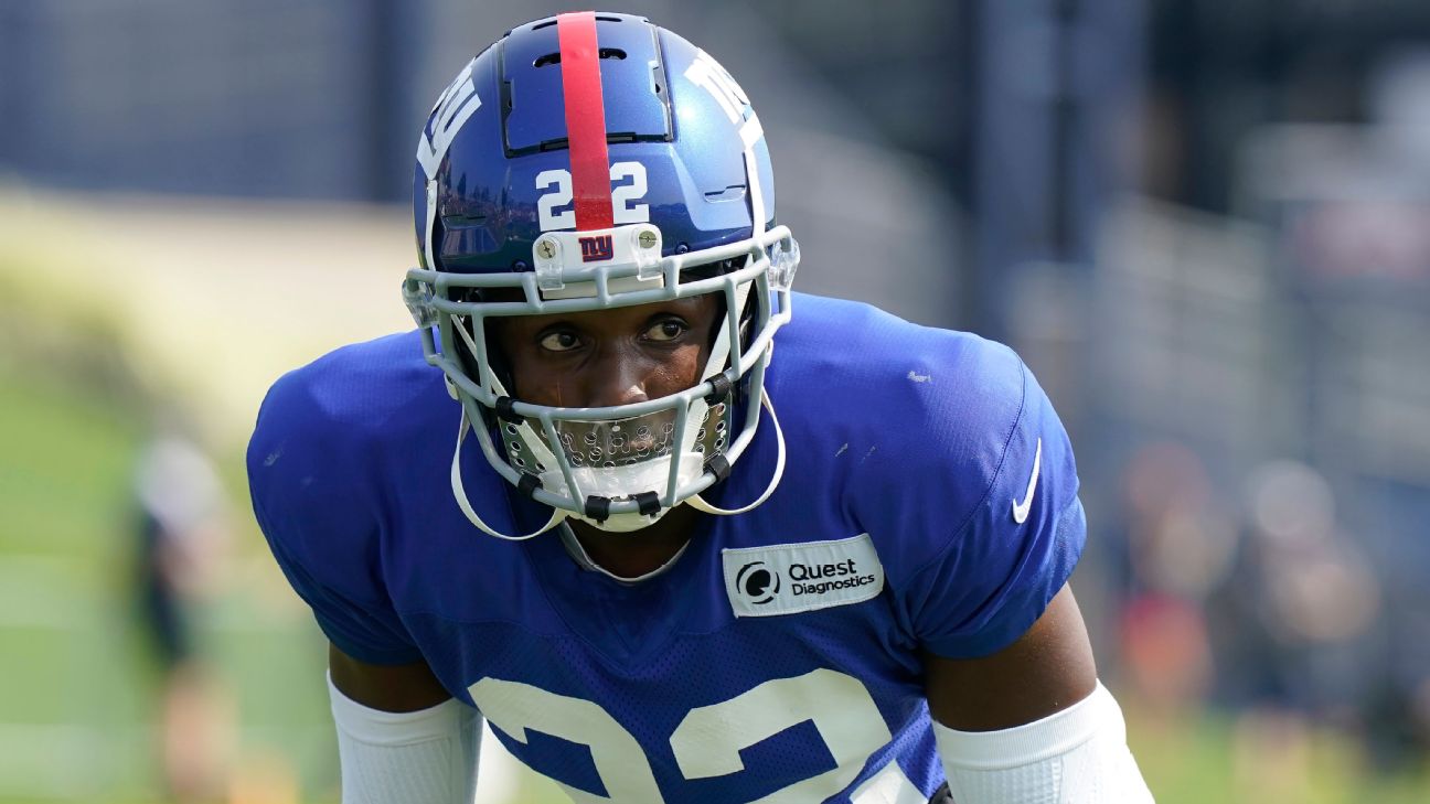 Jackson taking over as New York Giants top cornerback