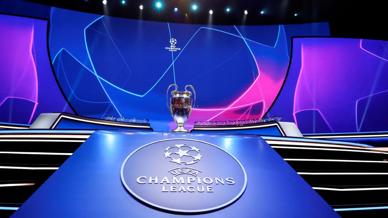 Champions: veja como ficaram os grupos após sorteio da Uefa, liga dos  campeões