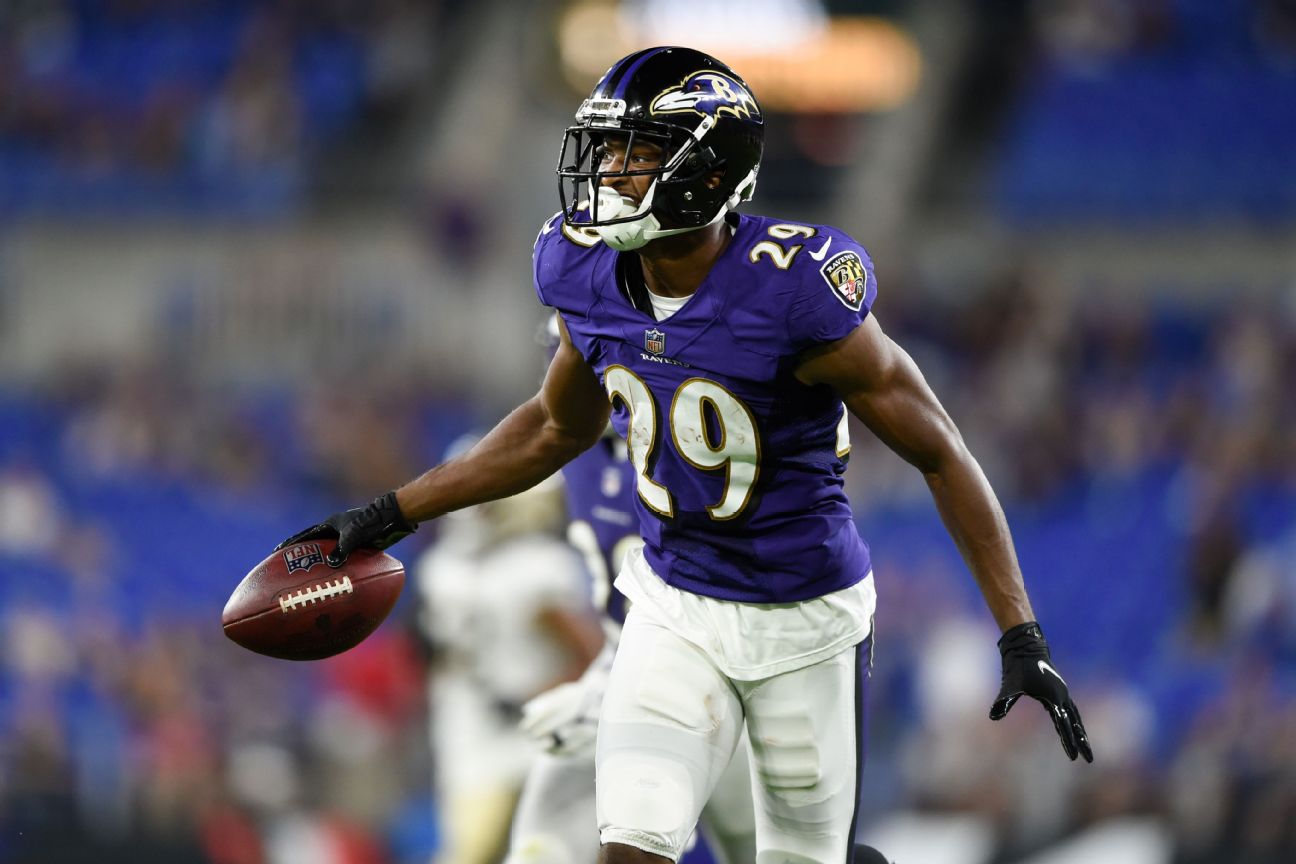 Source: Patriots acquire CB Wade from Ravens