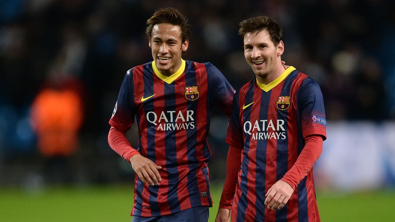 Neymar emociona ao mandar recado para Messi antes de despedida da Argentina