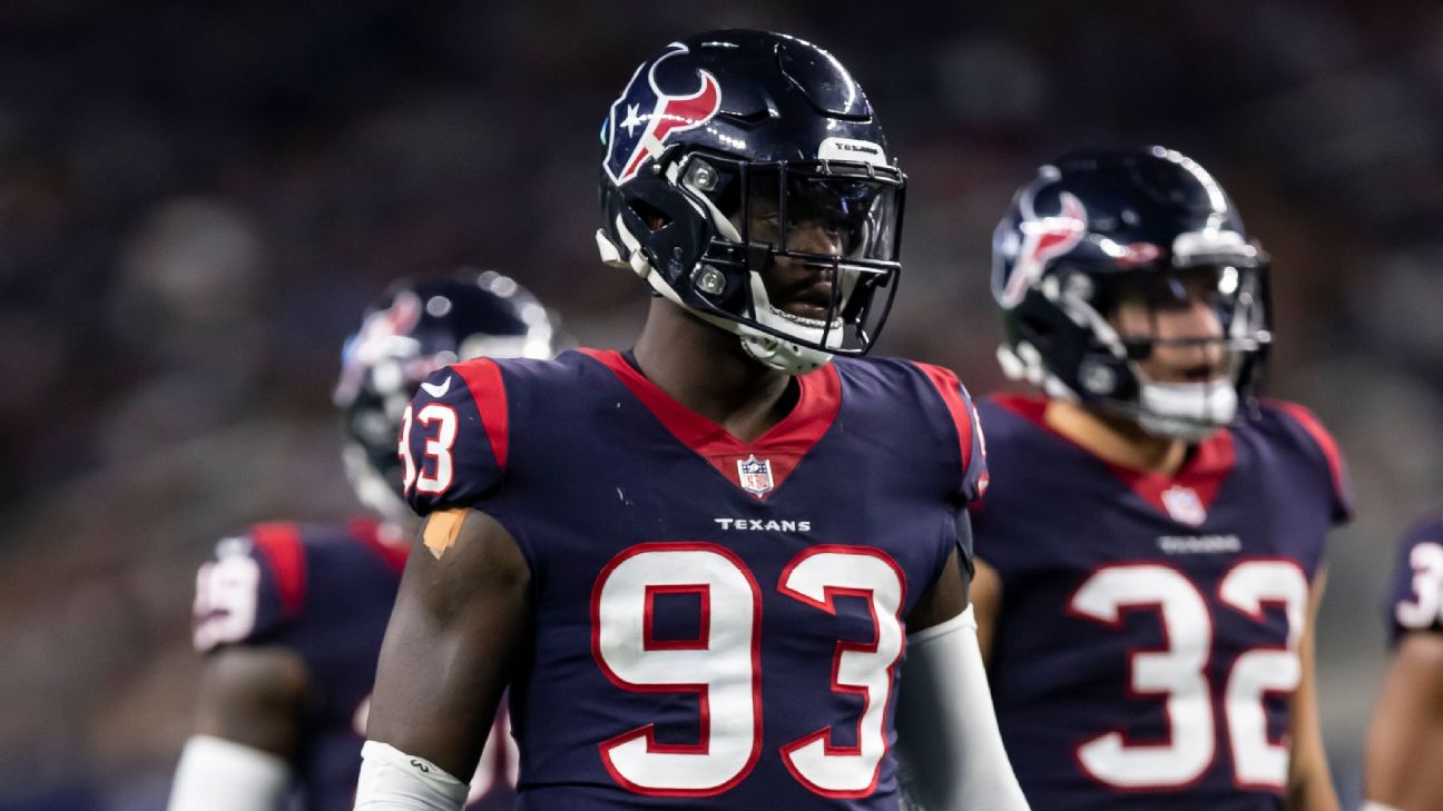 Houston Texans trade edge rusher Shaq Lawson to New York Jets