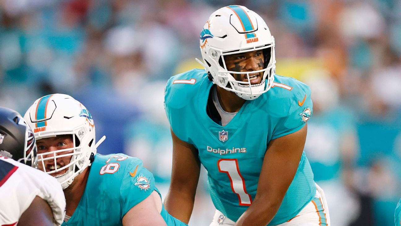 What is the Miami Dolphins' floor for wins in 2021?