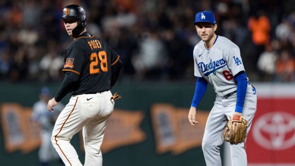 Follow live: Rival Dodgers, Giants face off in NLDS
