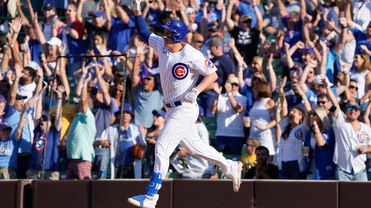 Chicago Cubs hit 2 of game's 3 goahead grand slams to cap 4game sweep