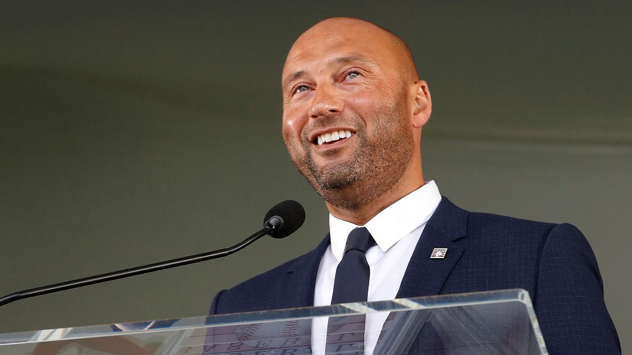 Derek Jeter Delivers at Hall of Fame Induction - The New York Times