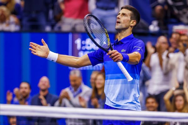 US Open draw: Djokovic returns vs. newcomer