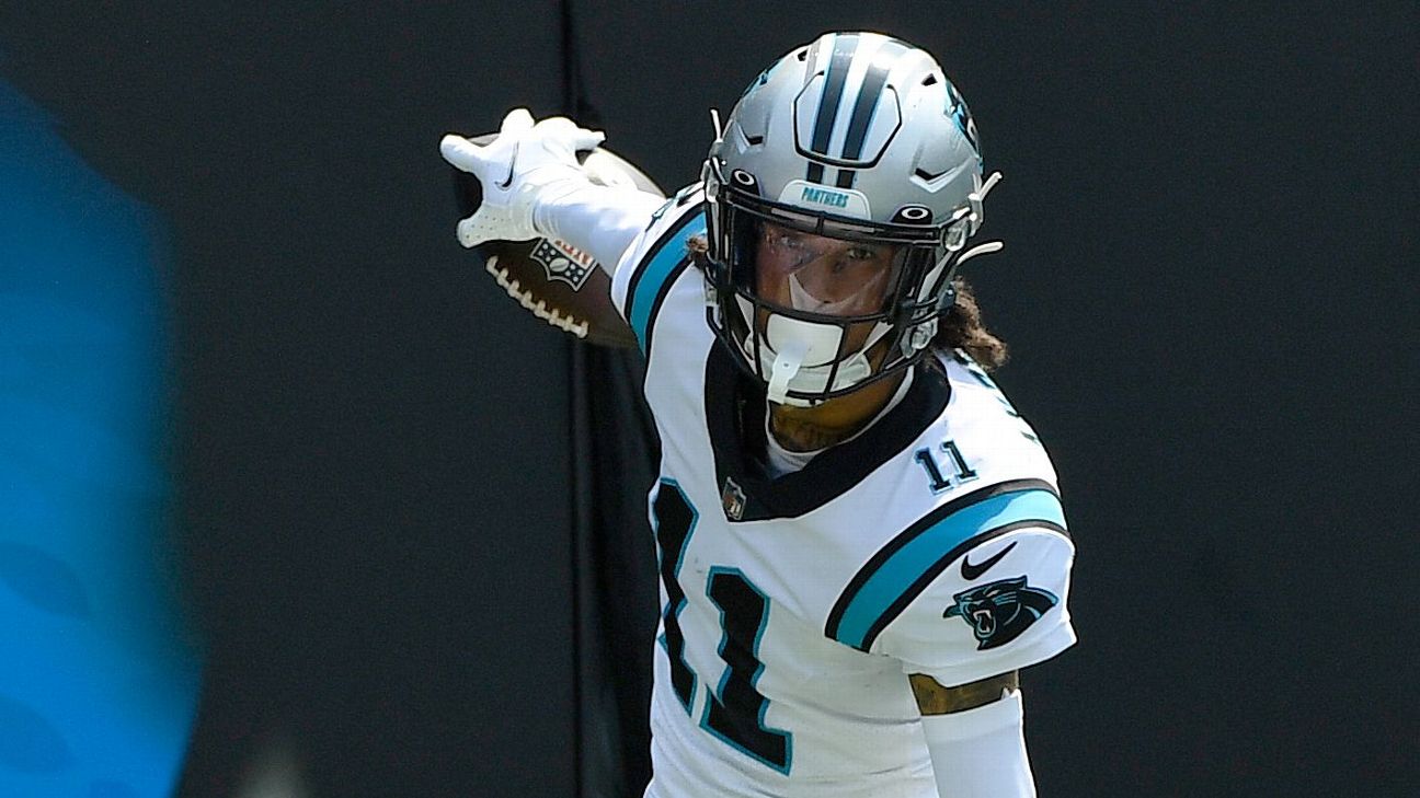 Sam Darnold hits Robby Anderson with first touchdown pass for Carolina  Panthers - ABC11 Raleigh-Durham