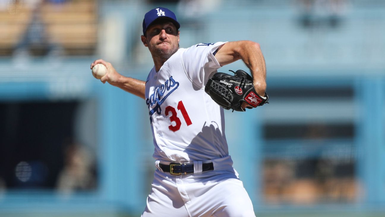 Dodgers' Max Scherzer Records His 3,000th Career Strikeout - The New York  Times