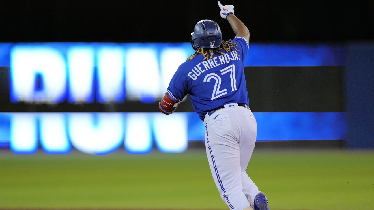 ESPN Stats & Info on X: Vladimir Guerrero Jr. has 5 home runs in 8 games  this season. He's the 3rd different player in Blue Jays history to hit 5 HR  in