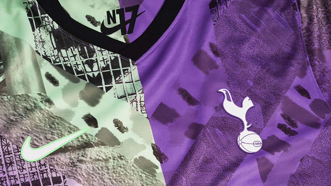 Tottenham's new kit more proof that third jersey designs are wilder than  ever in 2021-22 - ESPN