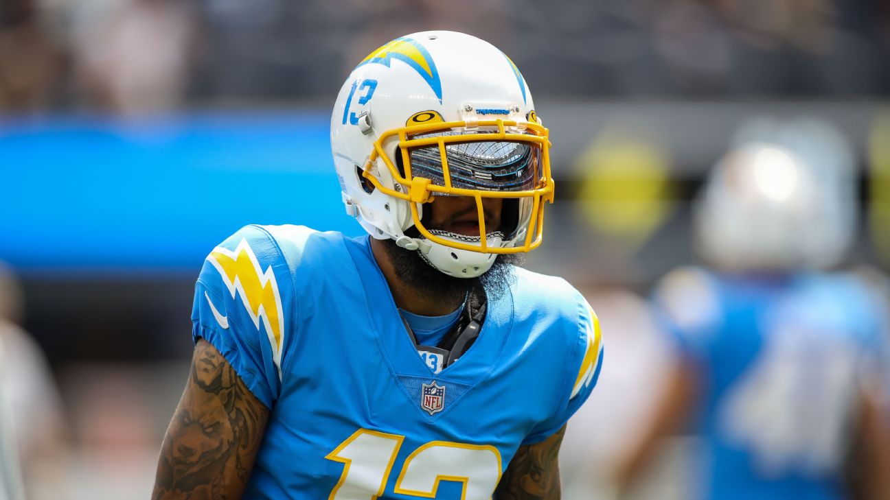 LA Chargers' WR Keenan Allen sidelined by covid-19 - AS USA