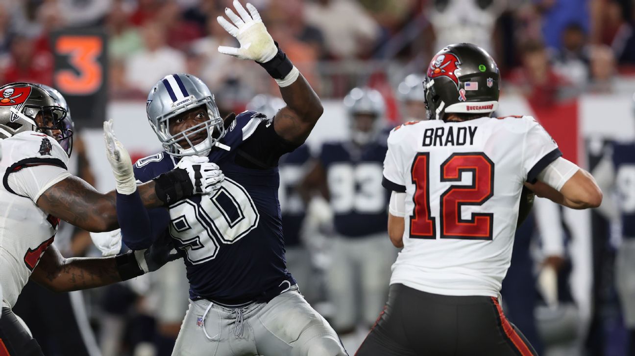 Bradlee Anae had a good showing for the Cowboys pass rush against Arizona -  Blogging The Boys