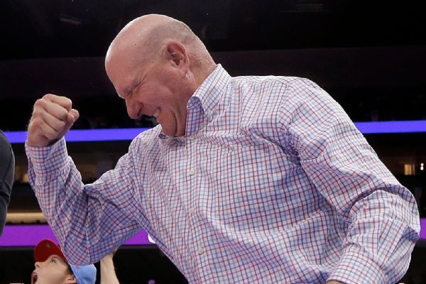 Ballmer touts Clips' title hopes 'if we stay healthy'